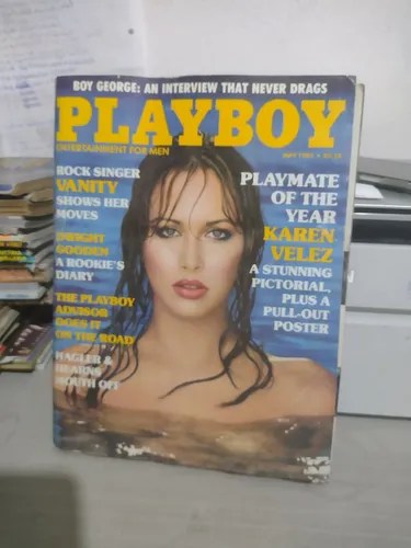 Revista Playboy Karen Velez #5 May 1985 Lgmp10 | MercadoLibre