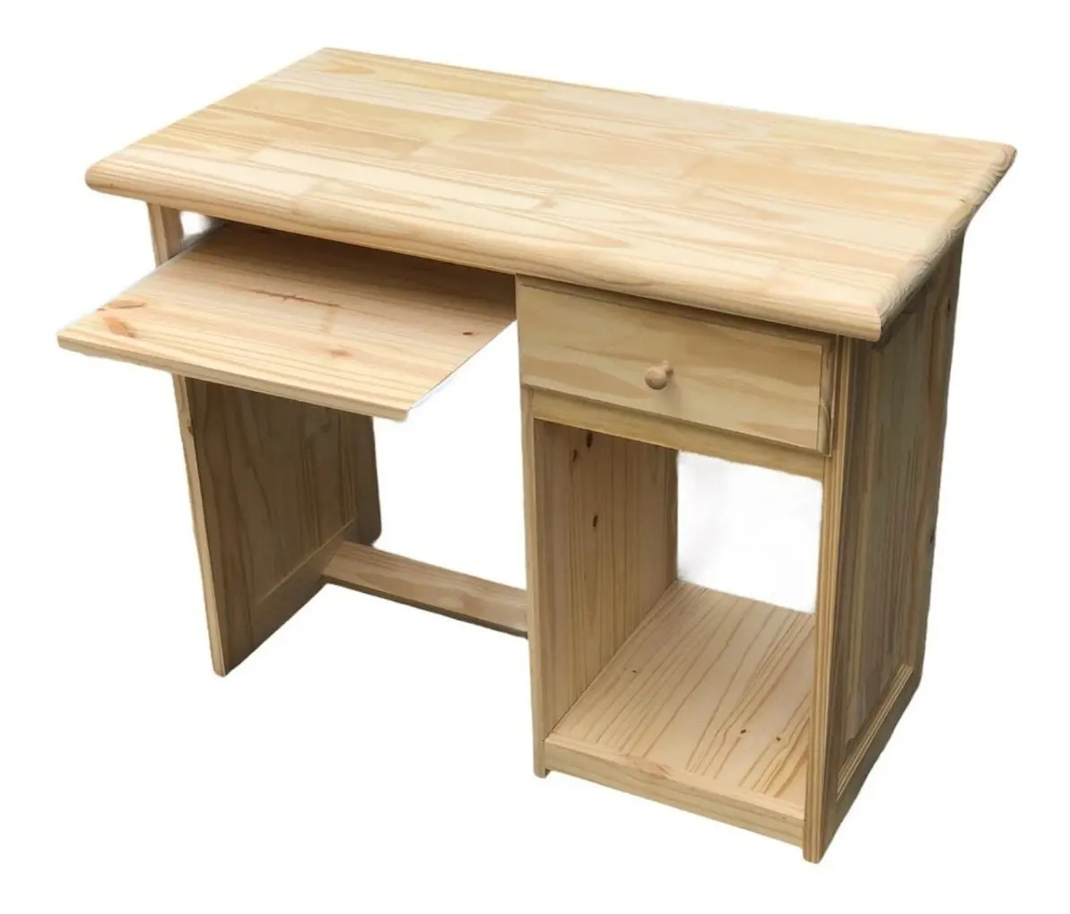 Escritorio Mesa De Pc 100cm X 50cm Madera De Pino Mercado Libre