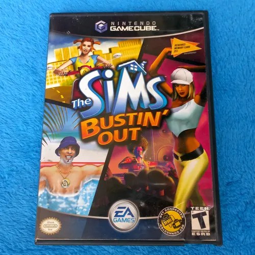 The Sims Bustin' Out Con Manual Para Nintendo Gamecube