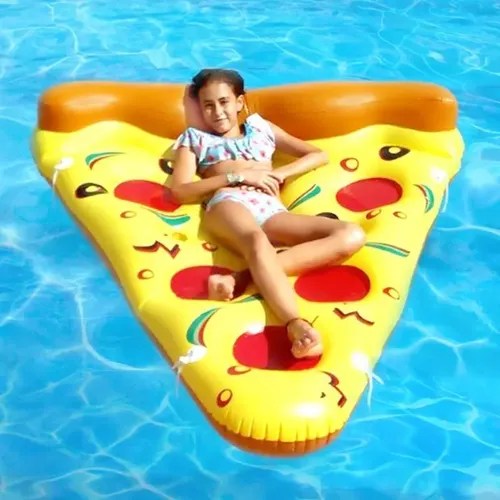 Colchoneta Inflable Para Pileta 180Cm Pizza Gigante Inflable | Soluzioni Online