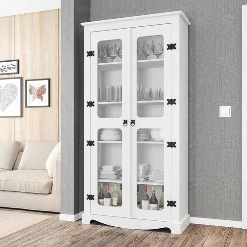 Vitrina New York color blanco MercadoLibre