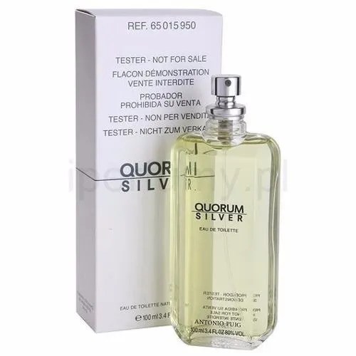 Quorum Silver 100 Ml Edt Tester Original /mretailspa MercadoLibre