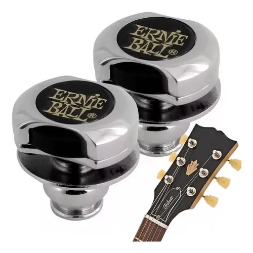 Strap Lock Trava Ernie Ball Super Locks Niquel Original Usa Frete grátis