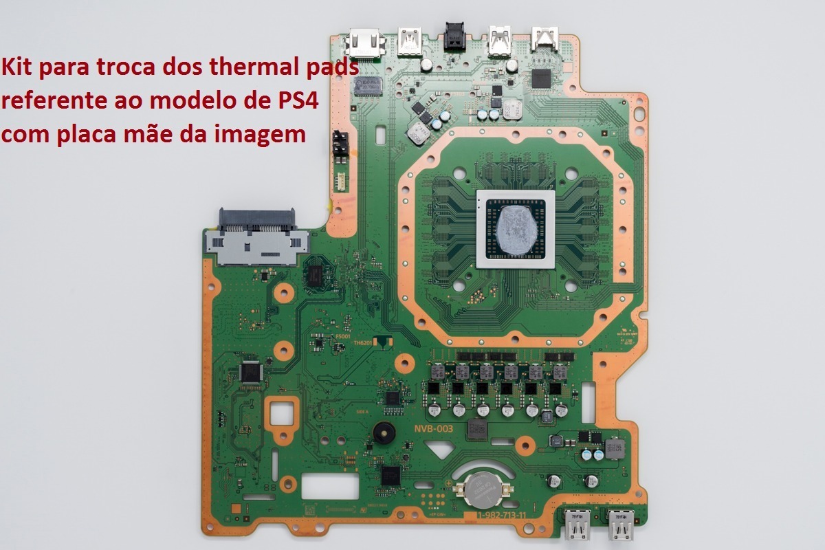 Kit Ps4 Pro Thermalpad Gelid 12w/mk 1cm X 1cm 1mm + 1.5mm Mercado Livre
