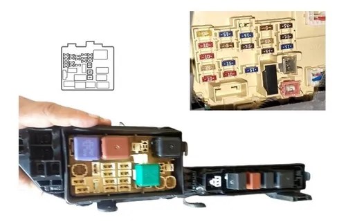 Diagrama De Caja De Fusibles Y Relés. Toyota Camry / Español en venta