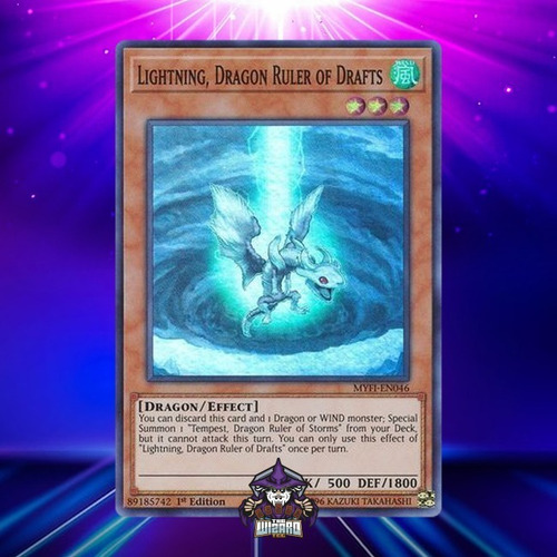 Yugioh Lightning, Dragon Ruler Of Drafts Myfien046 Sup MercadoLibre