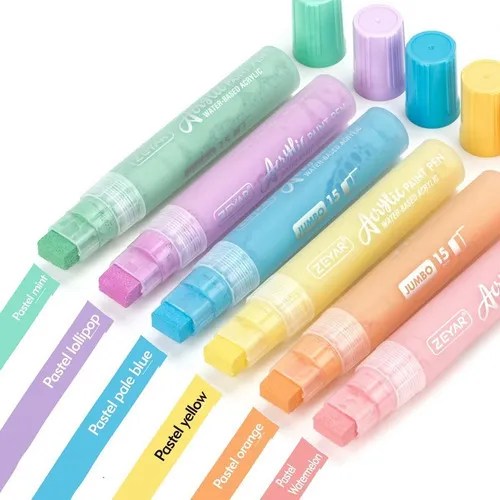 Zeyar Jumbo Paint Marker Pens, Graffiti Marker, Acrilico A MercadoLibre