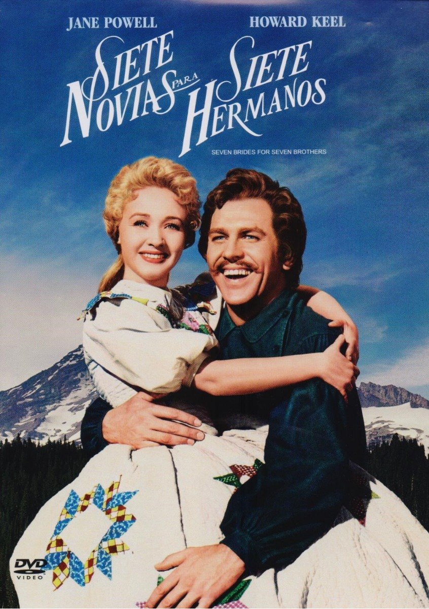 Siete 7 Novias Para Siete Hermanos Jane Powell Pelicula Dvd MercadoLibre