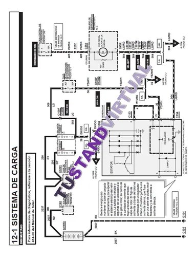 Manual De Taller Diagramas Electricos Ford Escape 2000-2007 en venta en