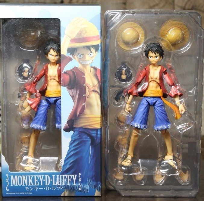 Action Figure Monkey D Luffy One Piece Boneco Articulado Mercado
