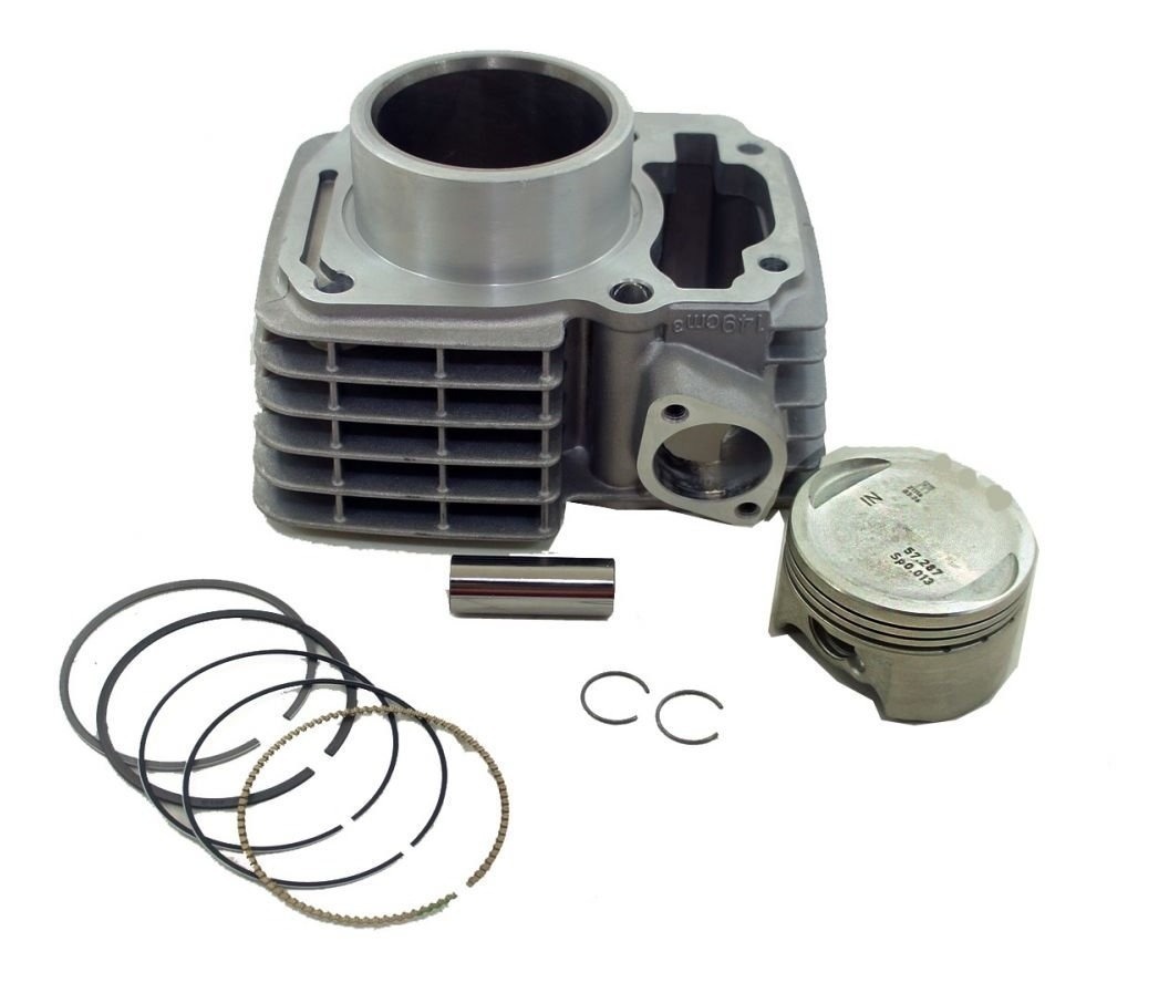 Kit Camisa Cilindro Pistao Aneis Motor Titan Fan Bros 150 Mercado Livre