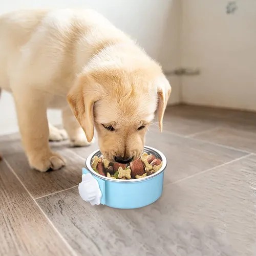 Dog Crate Water Bowl No Spill, 2 Pack Crate Dog Bowl, Remova Meses