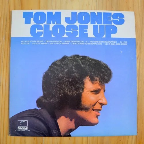 Lp Disco Vinilo Tom Jones Close Up Xpas 71055 Cuotas sin interés