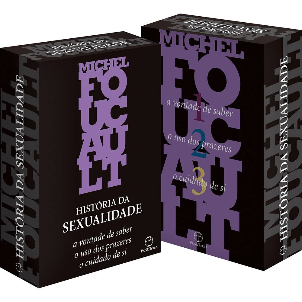 Box História Da Sexualidade Michel Foucault Mercado Livre