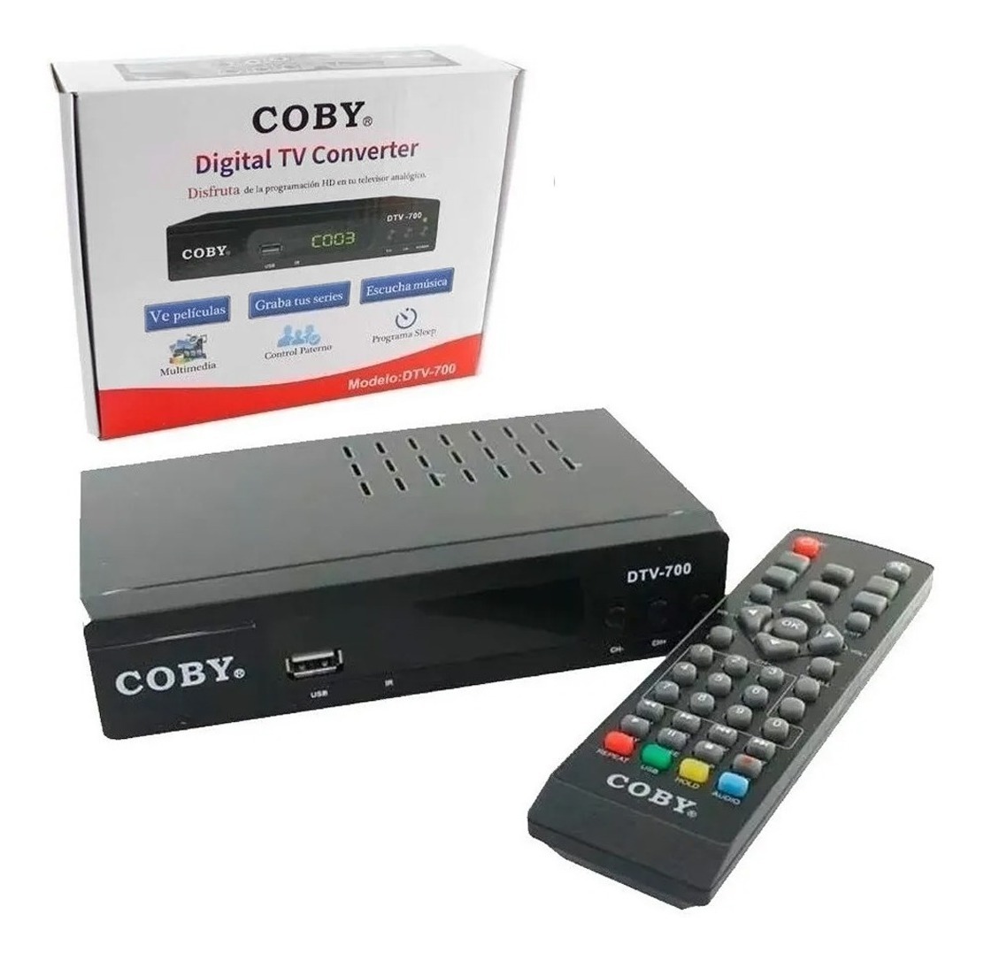 Decodificador Tv Análoga Señal Digital Control Remoto Cables Rca Nuevo