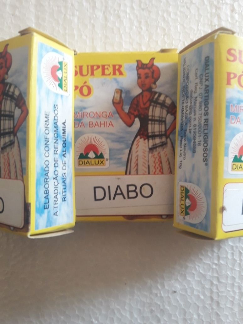 Pó De Mironga Diabo 5g, Para Rituais Afro, 3 Und Mercado Livre