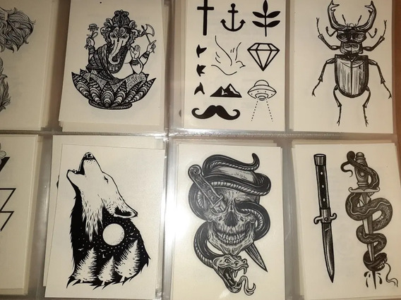 Tatuagem Temporária Chuva de Unicórnios Majoca Colorê Tatuagem Temporaria 6 Meses Masculina
