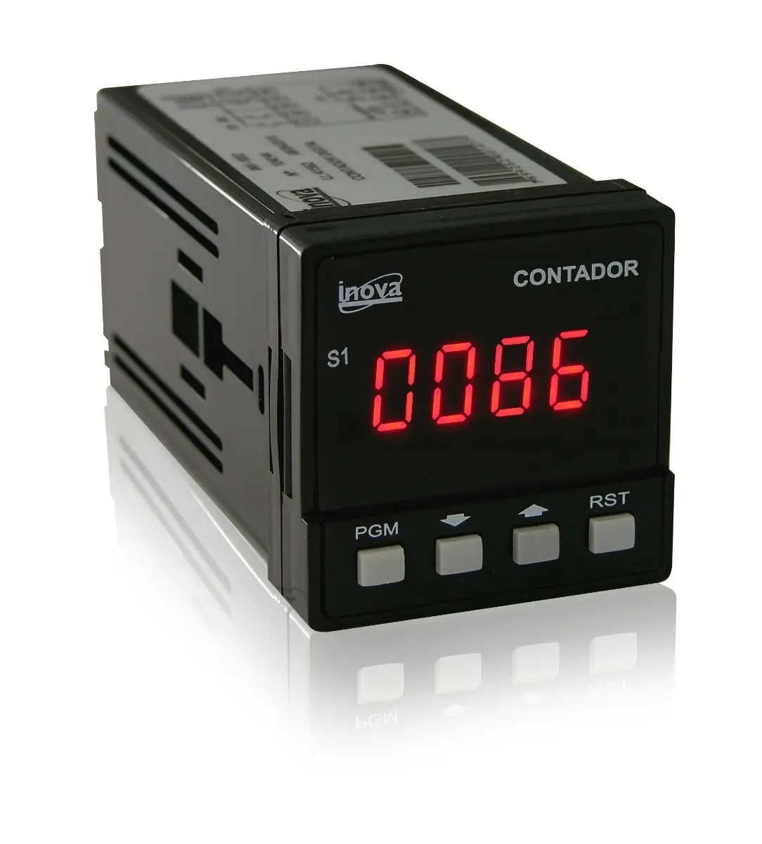 Contador Pulsos Digital Inv 40601 (1802) 4 Dígitos Inova Mercado Livre