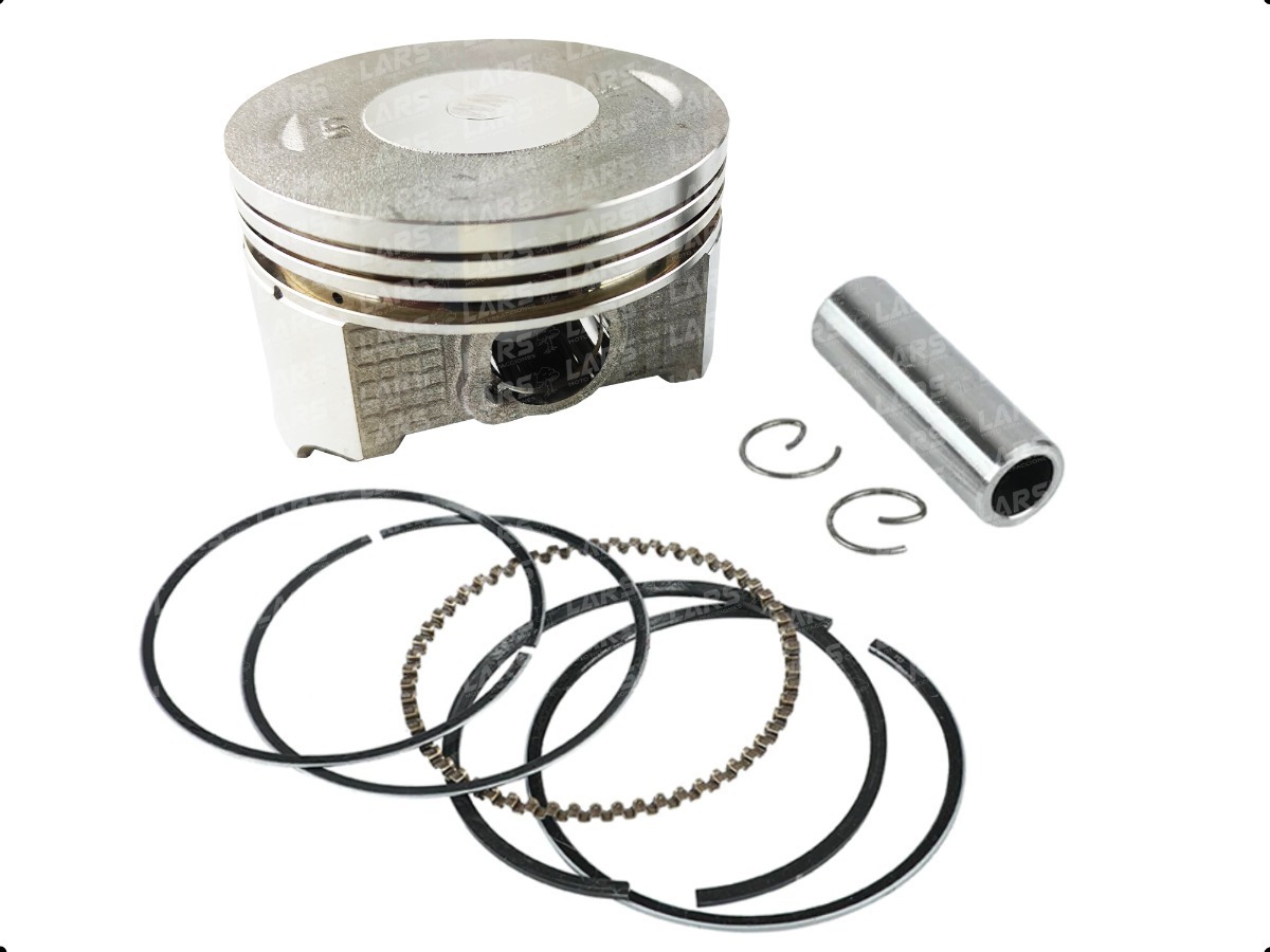 Piston Completo Pulsar Ns 200 Std Con Anillos Seguros Perno Envío gratis