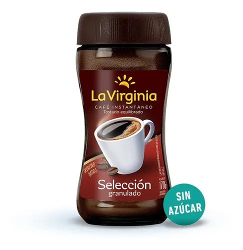 La Virginia Café Instántaneo Puro Selección 170Gr Sin Azúcar | Feel Fit