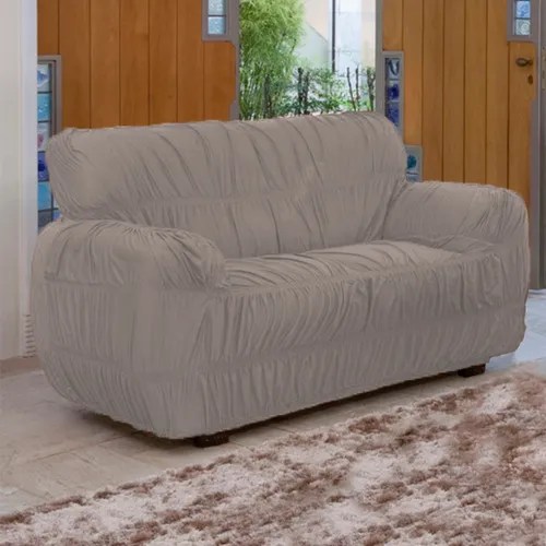 Kit de fundas para sofá Sultan de 2 y 3 plazas, 21 elásticos, color