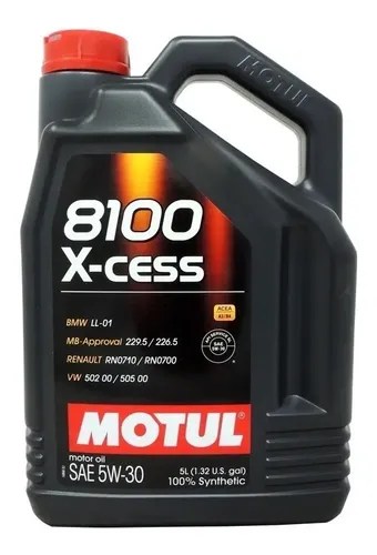 Aceite para motor Motul sintético 5W-30 para autos, pickups & suv x 5L