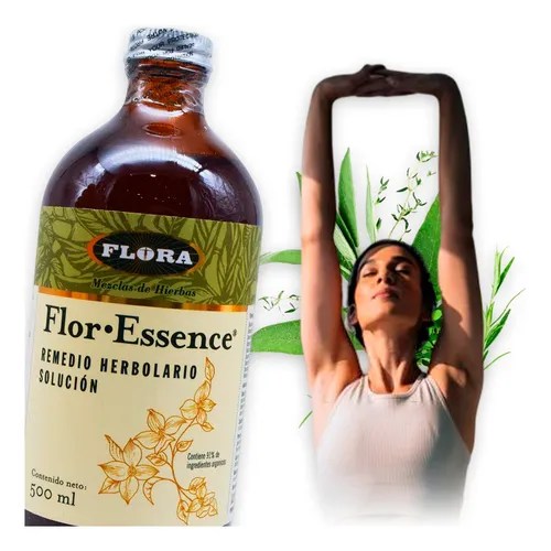 Flor Essence Solución 500 Ml Flora Sabor Herbal Cuotas sin interés