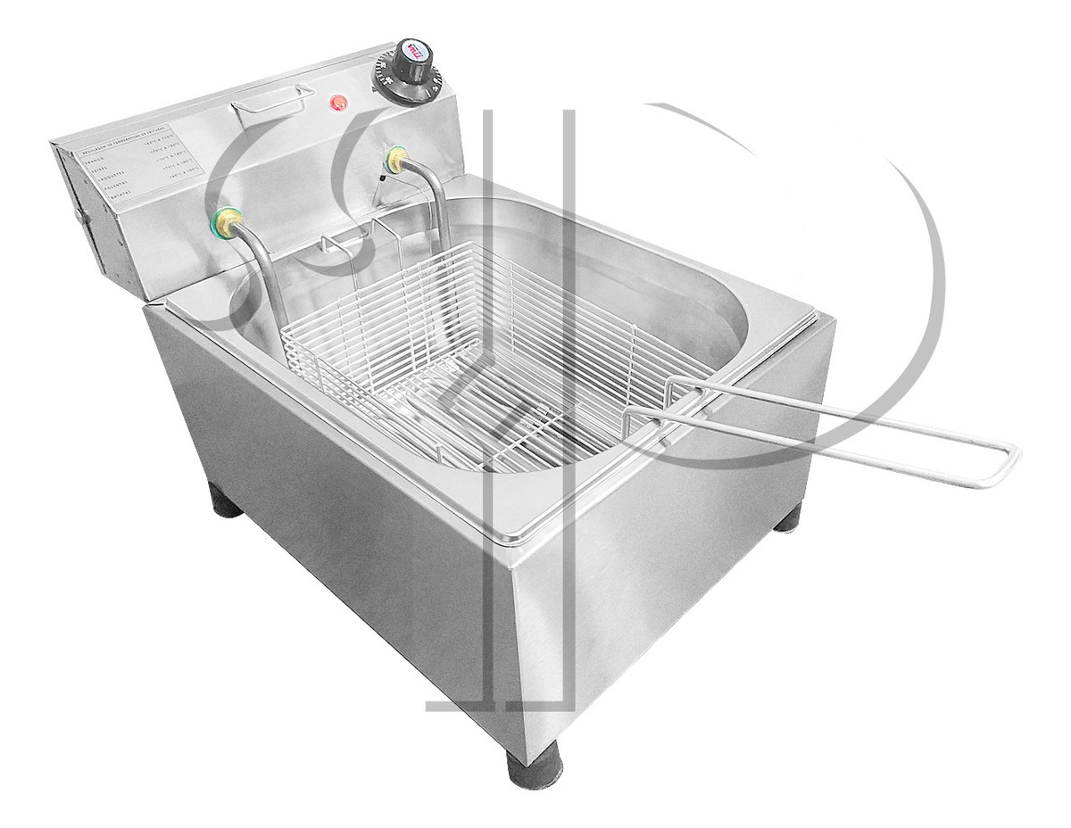 Fritadeira Eletrica Industrial 7 Litros Óleo Aço Inox 3000w Mercado Livre