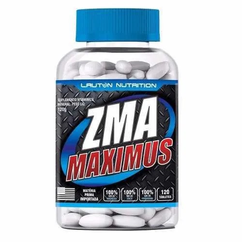 Suplemento en tabletas ZMA Maximus de Lauton Nutrition, vitaminas ZMA