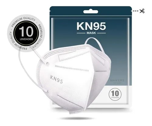 Barbijo Kn#95 Con Certificado Anmat X10 Unidades Importador | Thermos Oficial