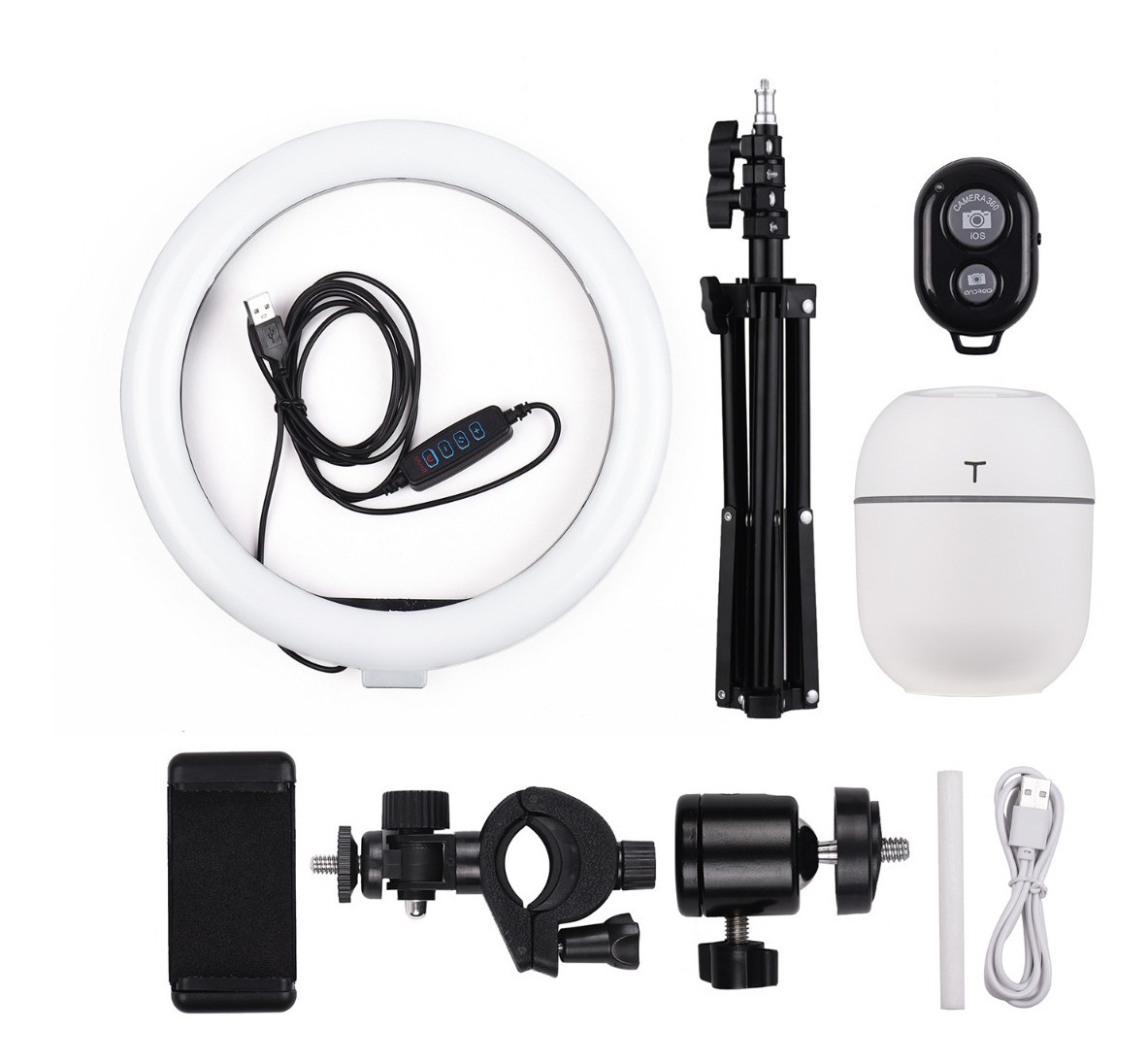 Lámpara Led Andoer De 10 In Para Fotografía Y Video Mercado Libre