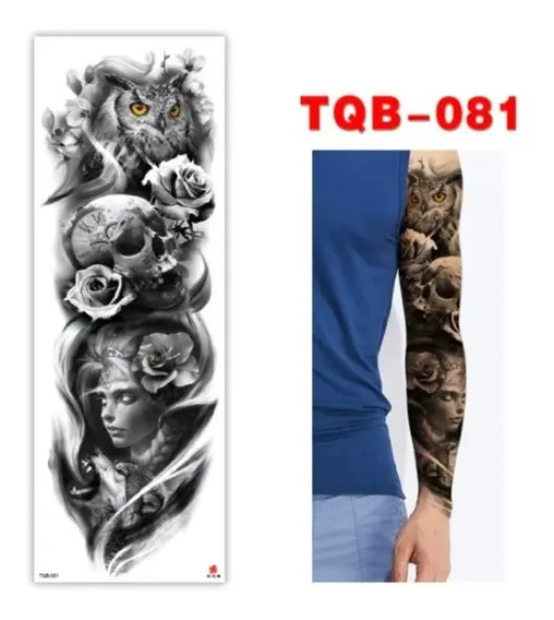 Tatuagem Temporaria De Coruja | Mercadolivre 📦 568_x_508_jpg