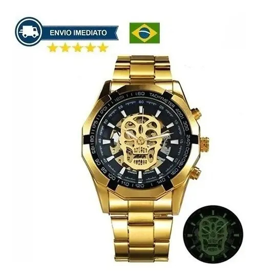 Relogio Caveira Automatico Bvlgari Mercadolivre