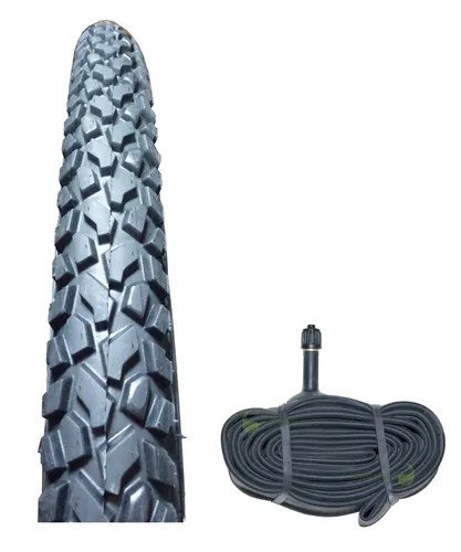 2 Cubiertas Bicicleta Rodado 26 Y 2 Camaras Multi Proposito | Feronias