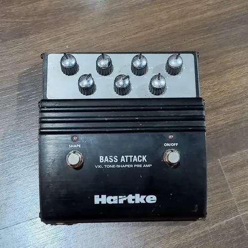 Pedal Baixo Hartke Bass Attack Preamp Usado Ótimo Estado