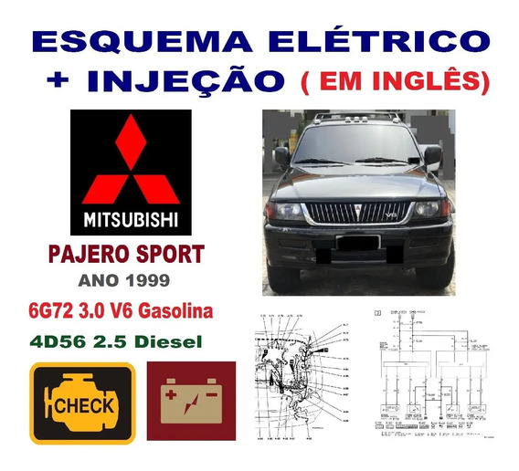 Diagrama de fiação elétrica do cérebro diagrama eletrico pajero sport