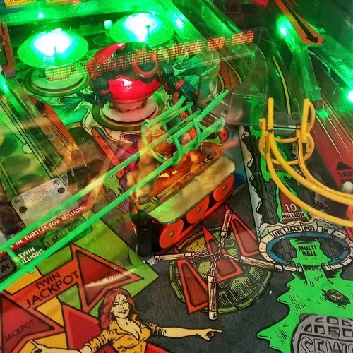 Flipper Pinball Tortugas Ninja 100 Restaurado clarck Arg en venta
