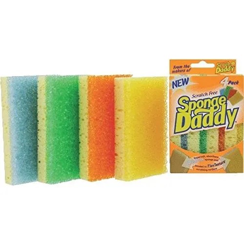 Sponge Daddy Paquete De 4 Esponjas MercadoLibre