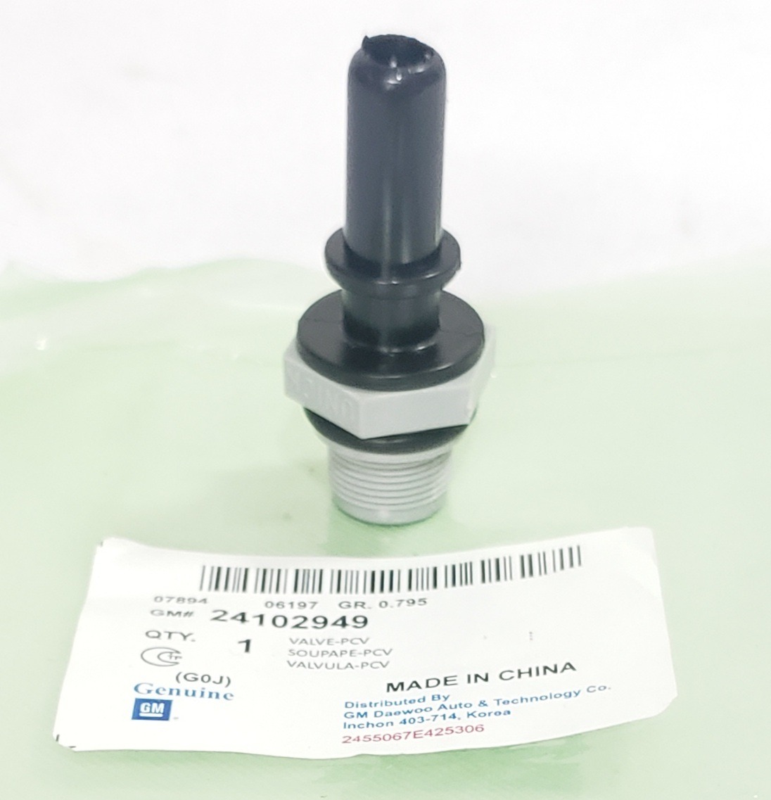 Valvula Pcv Aveo 1.5 Ng 20182021 Original Gm Parts 24102949 Envío gratis