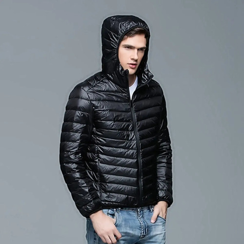 Campera Pluma Ganso Hombre Térmica Liviana Varios Colores! | Envío Gratis