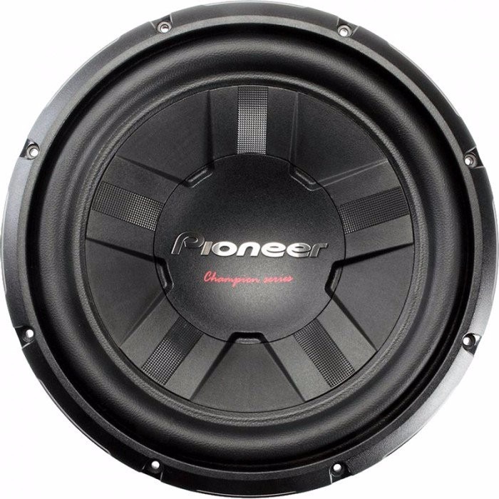 Woofer Para Auto Pioneer Tsw311d4 1400w 12 Doble Bobina Mercado Libre