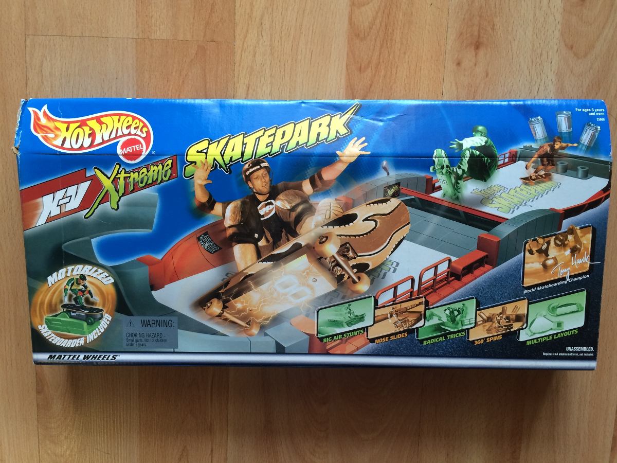 Pista Hot Wheels Skatepark Xtreme Tony Hawk . Mercado Libre