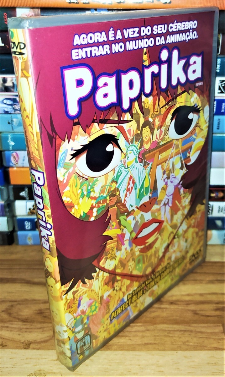 Dvd Original Paprika Anime Satoshi Kon Novo Lacrado MercadoLivre