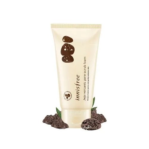 Mascarilla facial para piel Innisfree Jeju Volcanic pore scrub foam