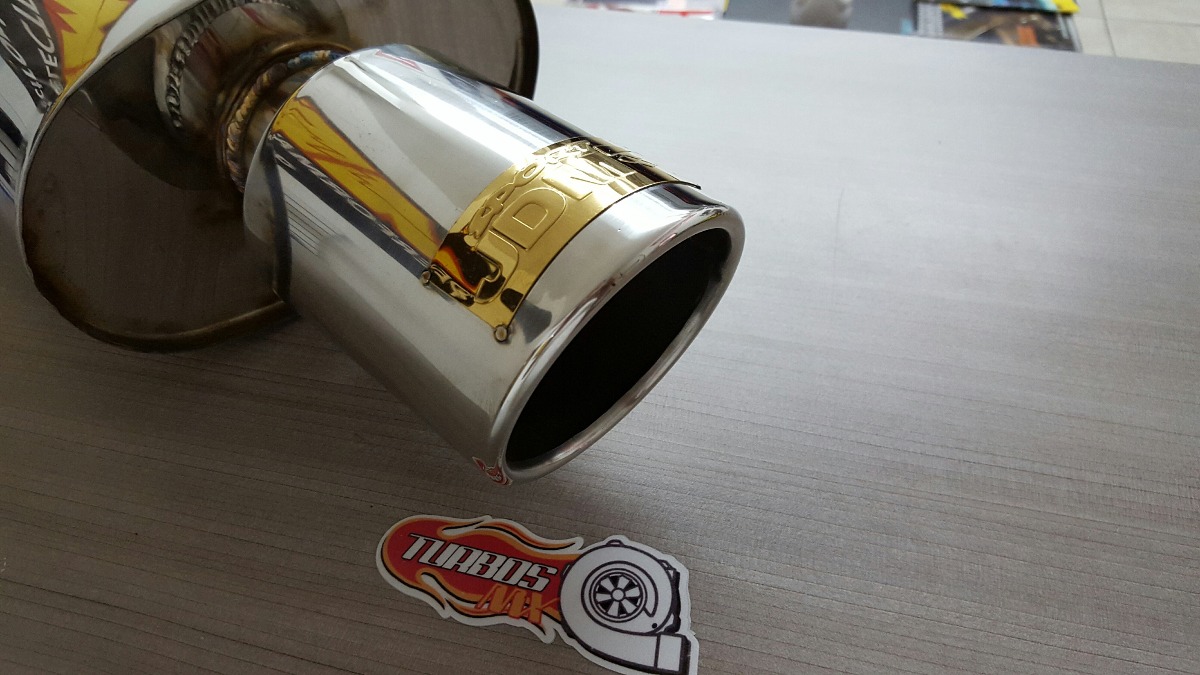 Mofle Escape Deportivo Jdm Tipo Apexi 3 Pulgadas Mercado Libre