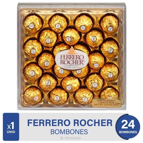 Chocolate ferrero rocher caja de 24 unidades MercadoLibre