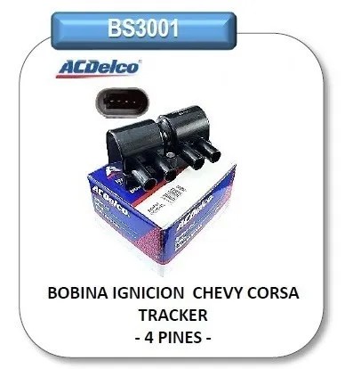 Bobina Chevy 4 Pines Ac Delco | Envío gratis