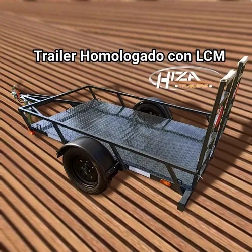 Trailer Cuatri Chico Homologado Patentable Hiza Trailers MercadoLibre