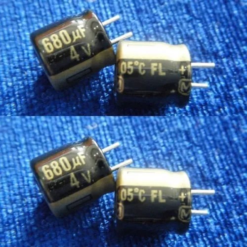 Capacitor Eletrolítico 680uf X 4v Kit 10 Peças Placa Mae Parcelamento