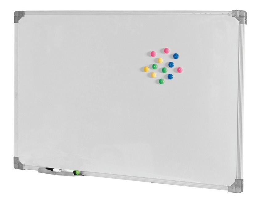 Lousa Quadro Branco Magnético Office 120x90 Cm Stalo WESPAPER COMERCIAL